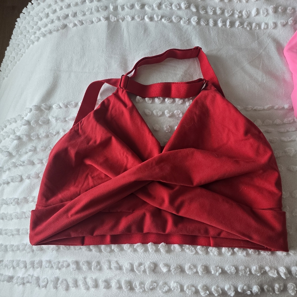BuffBunny Red Sports Bra